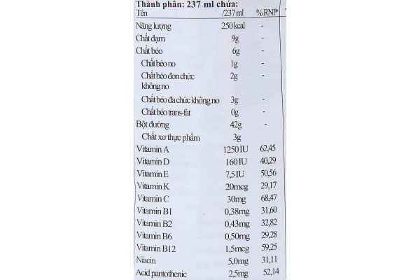 Lốc 6 chai sữa bột pha sẵn Ensure Original vani 237ml 2 tốt nhất Tháng sáu 2025