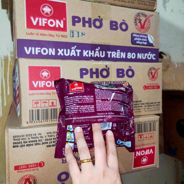 thùng Phở bò Vifon gói 65g x30 gói 3 tốt nhất Tháng tư 2025