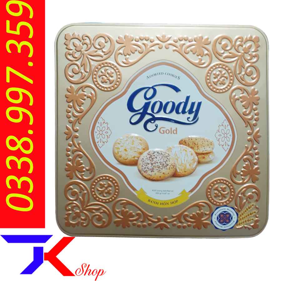 Bánh Quy Bibica Goody Gold Hộp Thiếc 350G - Tạp Hóa Kỷ Tươi - Sữa Bột ...