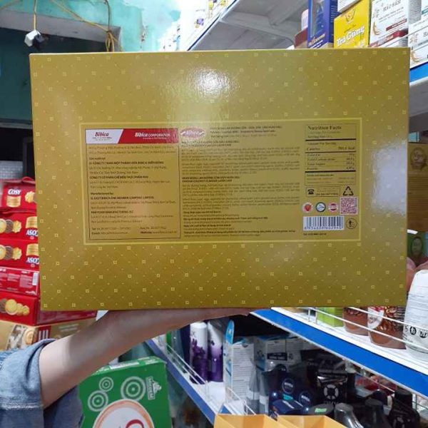 BÁNH BÔNG LAN HƯƠNG CỐM DỪA SỮA DẦU HURA DELI BIBICA HỘP 504G 3 tốt nhất Tháng sáu 2025