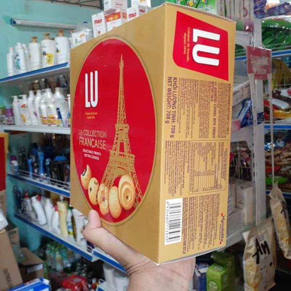 BÁNH COOKIES BƠ PHÁP LU KHINH ĐÔ HỘP THIẾC 708 G 2 tốt nhất Tháng sáu 2025