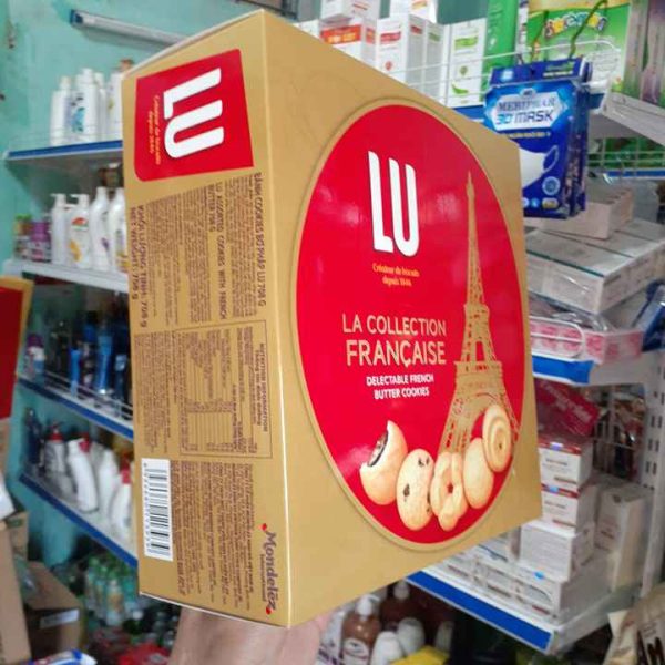 BÁNH COOKIES BƠ PHÁP LU KHINH ĐÔ HỘP THIẾC 708 G 3 tốt nhất Tháng sáu 2025