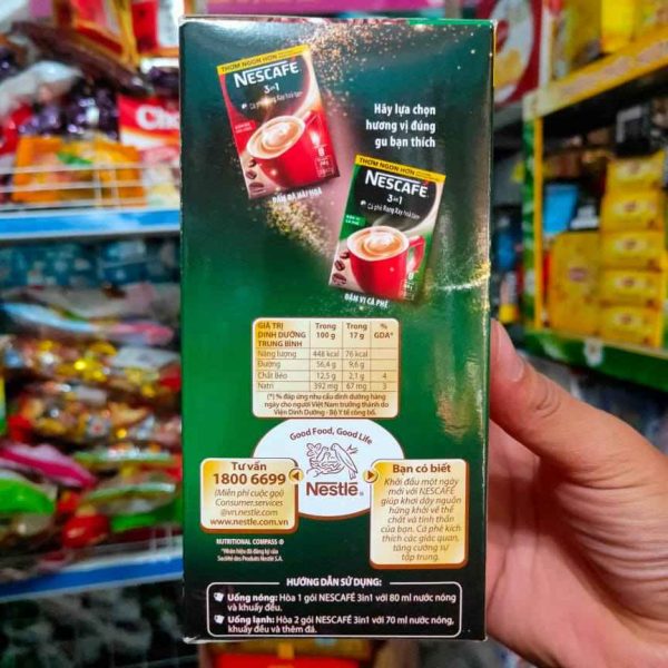 Cà phê hòa tan NesCafé 3 trong 1 đậm vị cà phê 340g 17g x 20 gói 3 tốt nhất Tháng 7 2025
