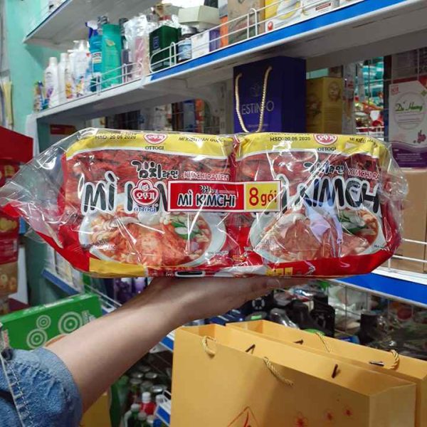 Mì Kim Chi OTTOGI Việt Nam 8 gói 120g 2 tốt nhất Tháng tư 2025