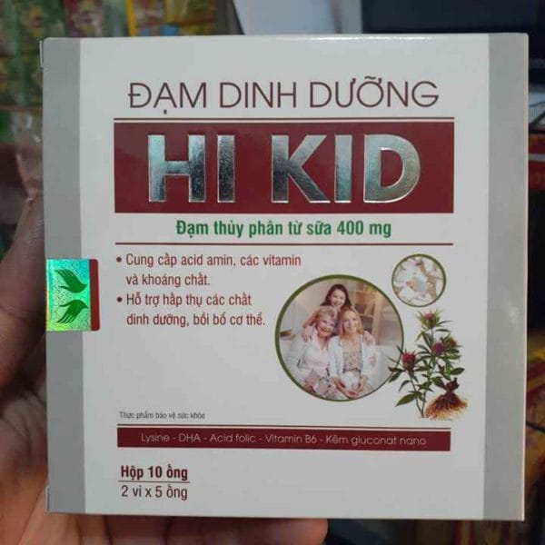 Thực Phẩm Bổ Sung Đạm Dinh Dưỡng HI KID Từ Sữa 400mg 2 tốt nhất Tháng sáu 2025