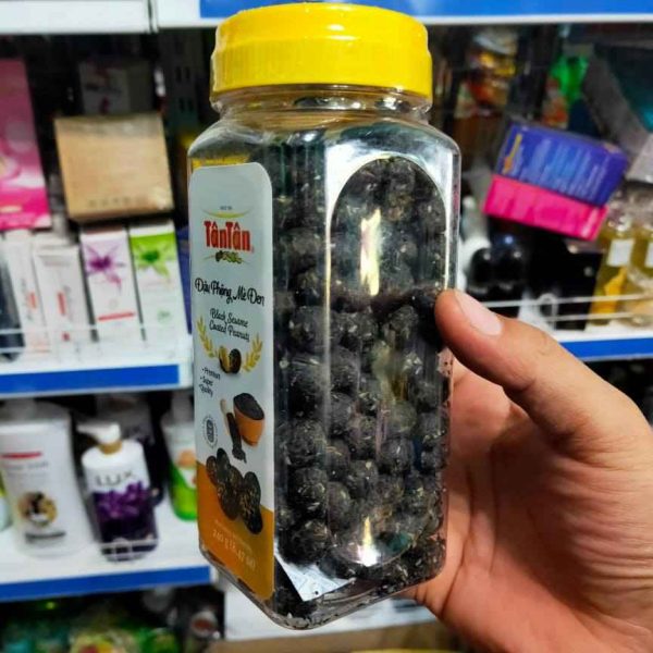 Đậu phộng mè đen Tân Tân black Sesame coated Peants 240g 3 tốt nhất Tháng sáu 2025
