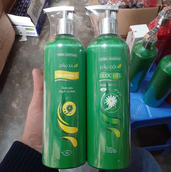 Bộ Dầu Gội Xả Thái Dương 3 Hương Hoa - Hương Lá 600ml 2 tốt nhất Tháng sáu 2025