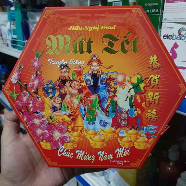 Mứt Tết Hữu Nghị Truyền Thống Hộp 200g 4 tốt nhất Tháng năm 2025