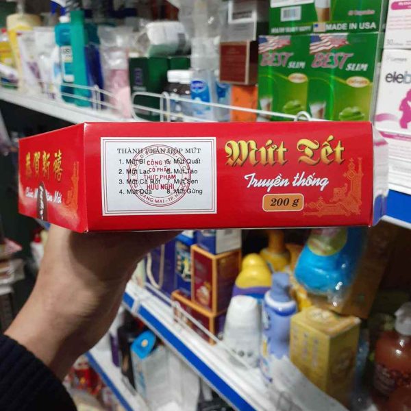 Mứt Tết Hữu Nghị Truyền Thống Hộp 200g 5 tốt nhất Tháng năm 2025