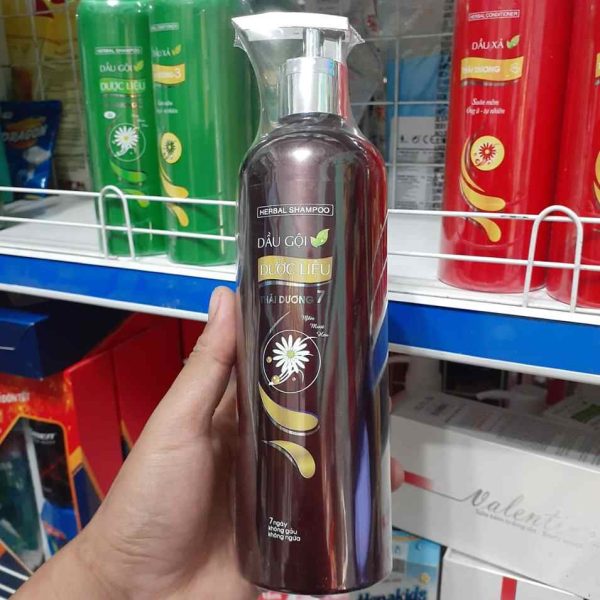Cặp Dầu Gội Xả Dược Liệu Thái Dương 7 600ml 4 tốt nhất Tháng sáu 2025