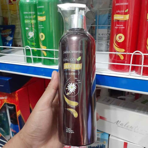 Cặp Dầu Gội Xả Dược Liệu Thái Dương 7 600ml 2 tốt nhất Tháng sáu 2025