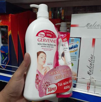 SỮA TẮM TRẮNG DA GERVENNE HƯƠNG NƯỚC HOA 900G HÀNG TẶNG 7 tốt nhất Tháng năm 2025