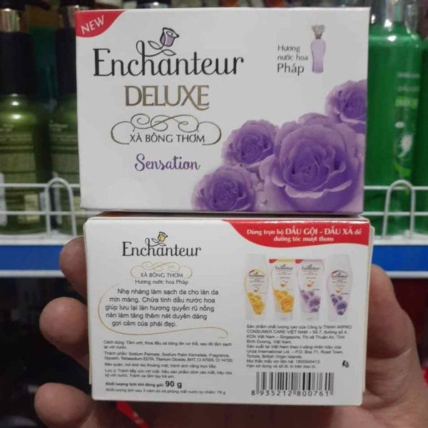 Xà Bông Thơm Enchanteur DELUXE Charming - Sensation 90g 5 tốt nhất Tháng năm 2025