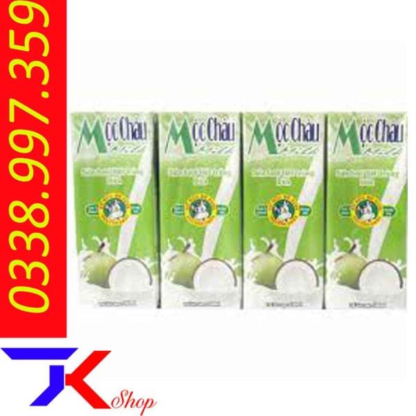 Sữa Nước Mộc Châu Dừa - Trắng 180ml 2 tốt nhất Tháng sáu 2025