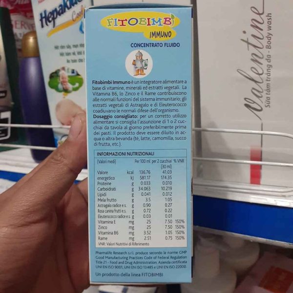 Thực phẩm Bổ Sung siro Immuno Bimbi 200ml Mẫu 2020 4 tốt nhất Tháng năm 2025
