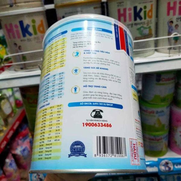 Sữa Bibo Milk Pedia 2 900g (Trẻ 1-10 Tuổi) 3 tốt nhất Tháng tư 2025