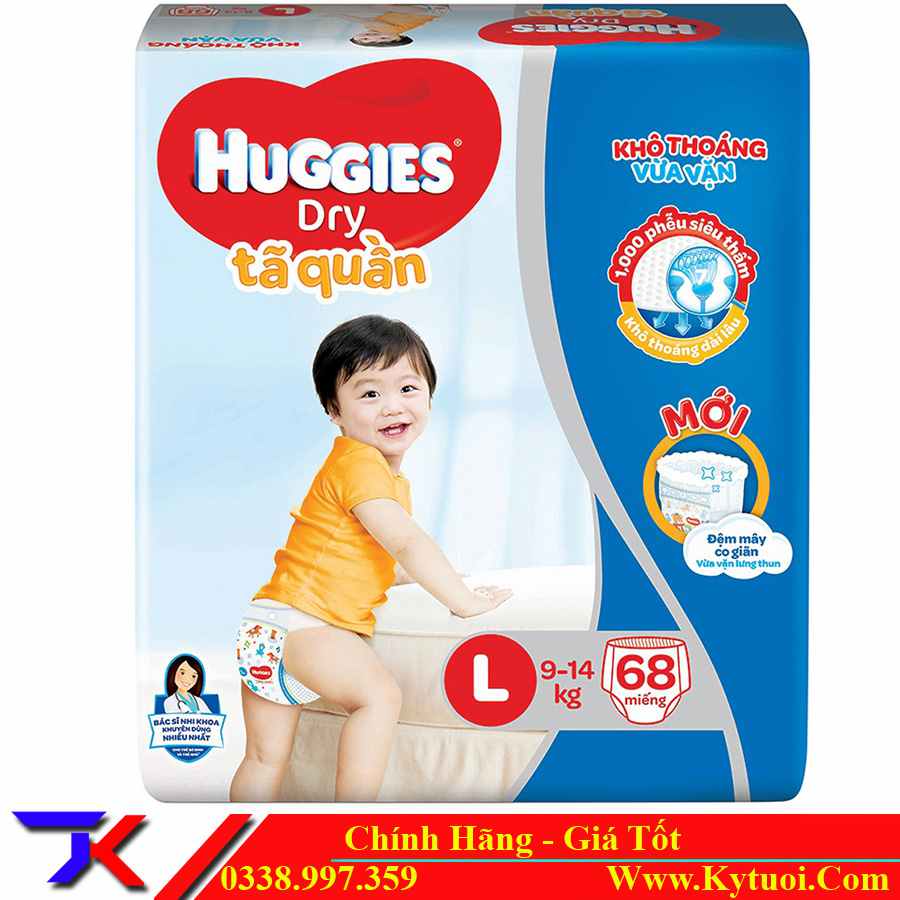 Bỉm - Tã Quần Huggies L68 Miếng ( Trẻ 8 - 13 Kg) - Tạp Hóa Kỷ Tươi ...