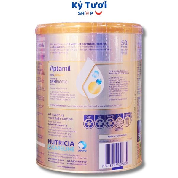 Sữa Aptamil Profutura Úc số 2 900g (Trẻ 6 12 Tháng) 3 tốt nhất Tháng tư 2025
