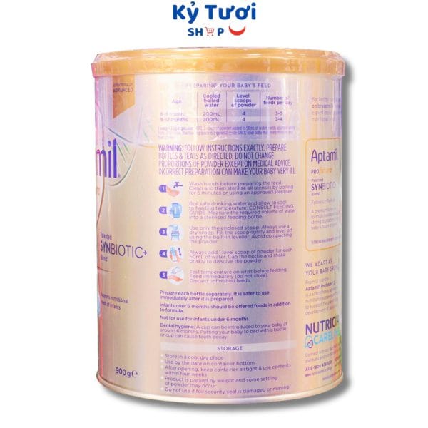 Sữa Aptamil Profutura Úc số 2 900g (Trẻ 6 12 Tháng) 4 tốt nhất Tháng tư 2025