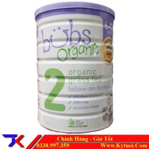 Sữa Bubs Organic Úc Số 2