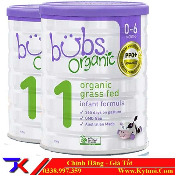 Sữa Bò Bubs Organic Úc