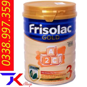 Sữa Frisolac Gold 3 900g (Trẻ 1 ~ 2 Tuổi)