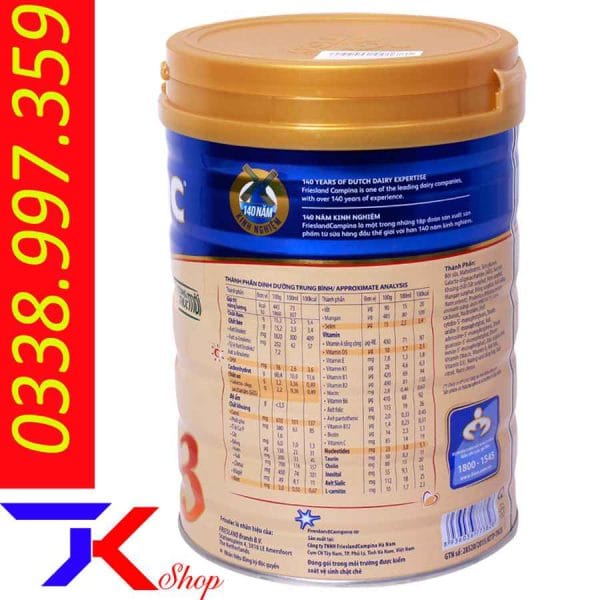Sữa Frisolac Gold số 3