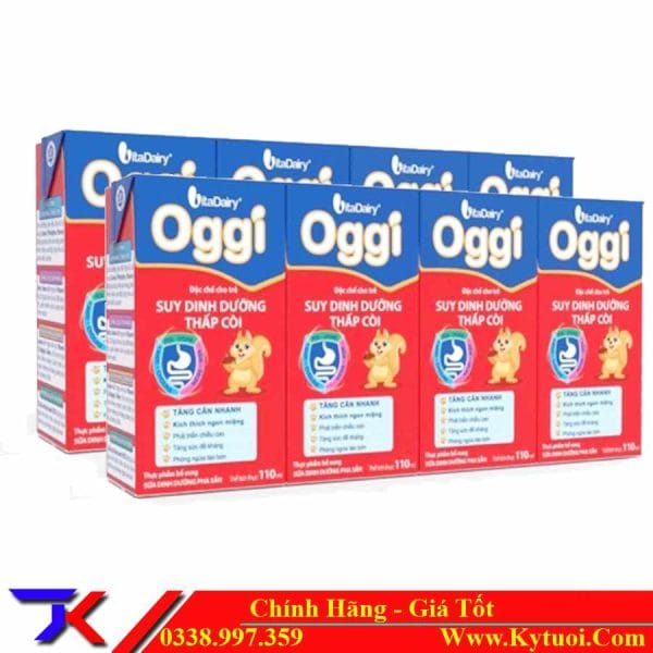 Sữa Oggi Pha Sắn 110 ml