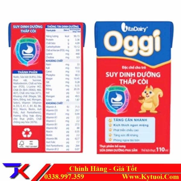 Sữa Oggi Pha Sắn 110 ml