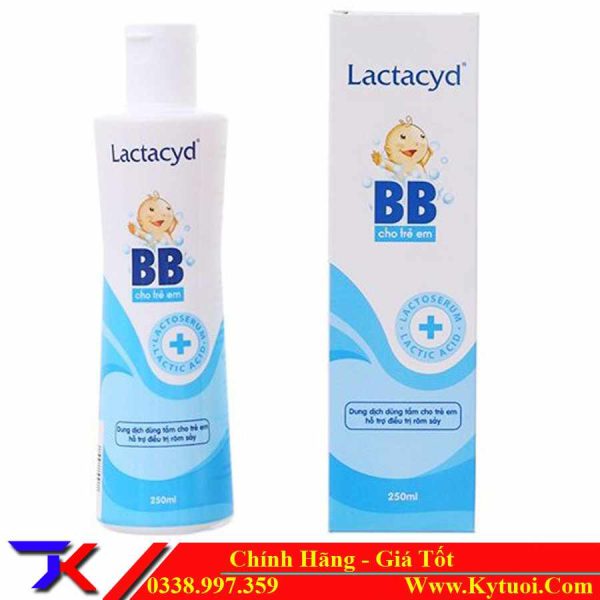 Sữa tắm Lactacyd BB rôm sẩy 250ml