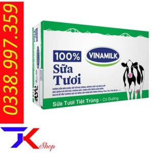 Sữa Vinamilk 100% Thùng 48 hộp