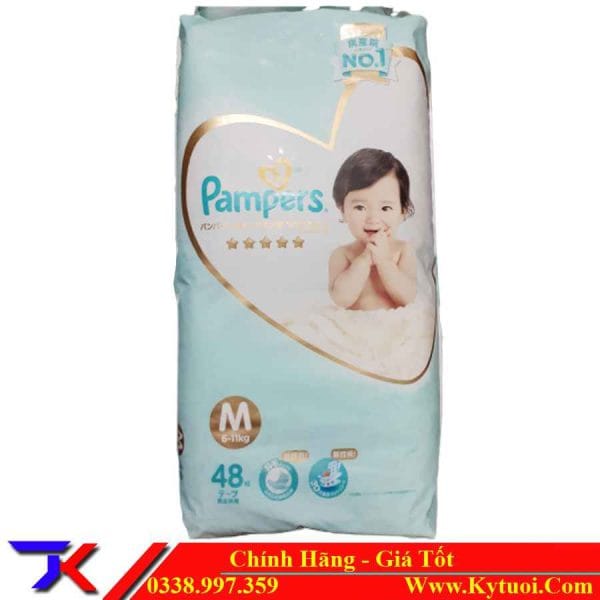 Tã giấy Pampers nội địa Nhật M48