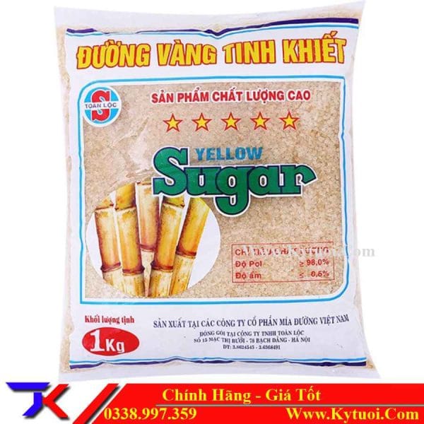 đường vàng Sugar xuất khẩu 1kg