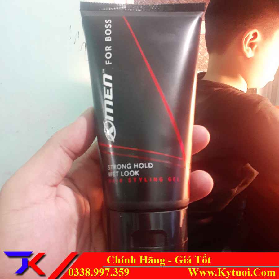 Gel Vuốt Tóc X-men For BOSS Strong Hold Wet Look 150g - Tạp Hóa Kỷ Tươi -  Sữa Bột - Bỉm - Mỹ Phẩm