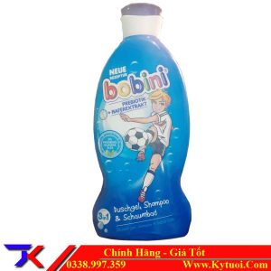 Sữa Tắm gội Bobini 3 Trong 1 SIÊU CẦU THỦ BỐNG ĐÁ 330ml
