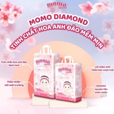 Tã, Bỉm Momo Diamond Size ( S, M, L, XL, XXL, XXXL) 14 tốt nhất Tháng sáu 2025