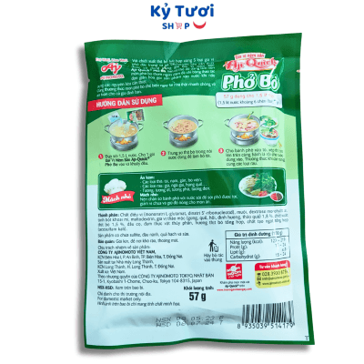 Nêm sẵn nấu phở bò Aji-Quick 6 tốt nhất Tháng năm 2025