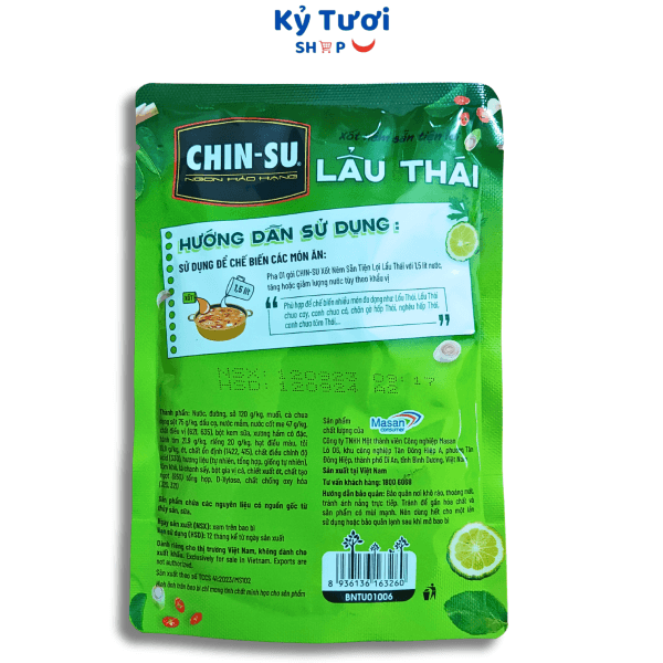 Xốt Lẩu Thái CHINSU 180g 2 tốt nhất Tháng sáu 2025
