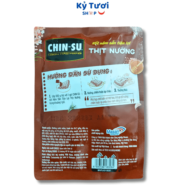 Xốt nêm thịt nướng CHIN-SU 3 tốt nhất Tháng tư 2025