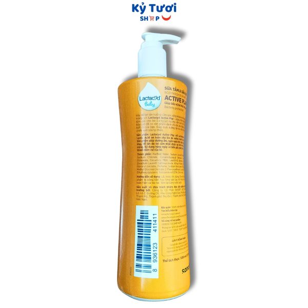 Sữa tắm gội Lactacyd Active Play (500ml)Lactacyd Active Play (500ml)