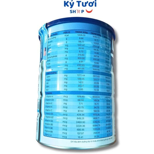 Thành Phần Sữa hiup tăng chiều cao