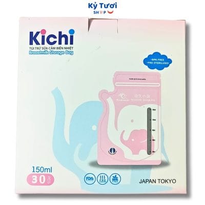 Túi trữ sữa cảm biến nhiệt 150ml, 250ml Kichi 13 tốt nhất Tháng năm 2025