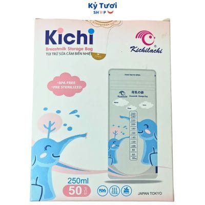 Túi trữ sữa cảm biến nhiệt 150ml, 250ml Kichi 12 tốt nhất Tháng năm 2025