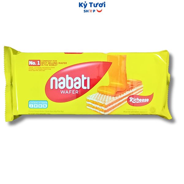 Bánh xốp NABATI wafer vị Richeese, Richoco 100g 5 tốt nhất Tháng tư 2025