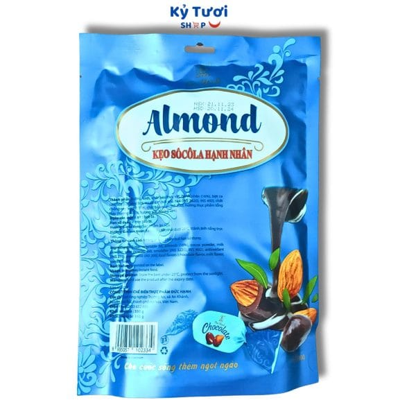 kẹo socola hạnh nhân Almond gói 330g 3 tốt nhất Tháng tư 2025