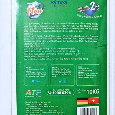 Nước Giặt Neo 10kg 6 tốt nhất Tháng năm 2025
