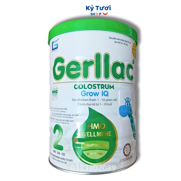 Sữa Gerllac Colostrum Grow IQ 900G 5 tốt nhất Tháng Hai 2024