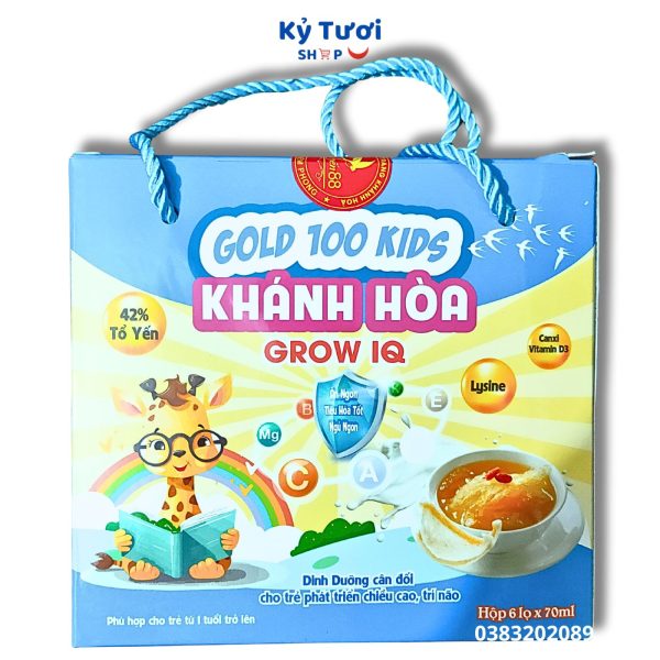 Yến sào GOLD 100 KIDS GROW IQ Khánh Hòa 7 tốt nhất Tháng Hai 2024