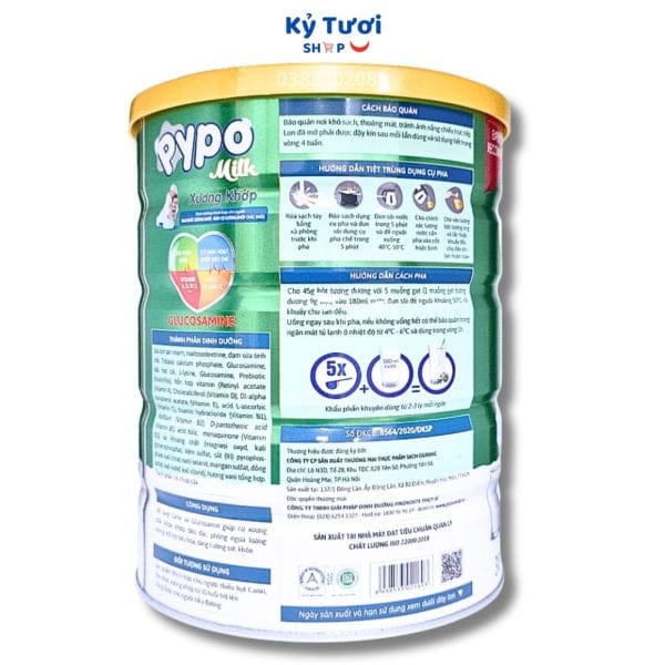 sữa pypomilk xương khớp 900g 2 tốt nhất Tháng năm 2025